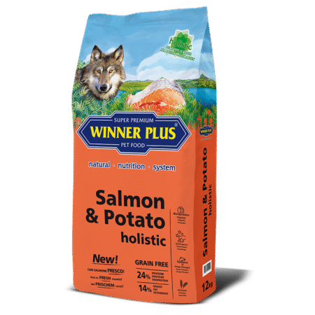Hrana holistica cu somon Winner Plus Somon & Cartofi 2kg