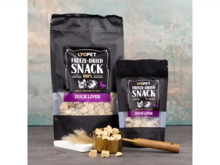 LYOPET Freeze-Dried Snack – Ficat de Rață 30g