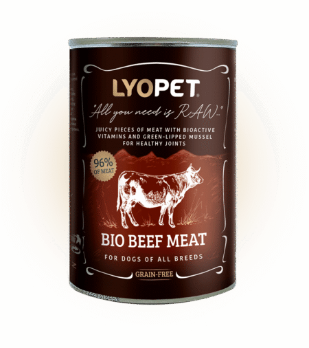 LYOPET Dog cu Carne de Vită 400g