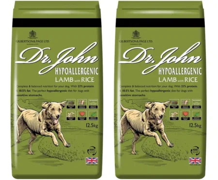 Dr. John Hypoallergenic Miel si Orez 2x12,5kg