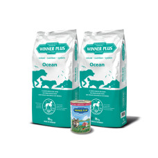 Winner Plus Ocean 2 x 18kg -Transport Gratuit + Cadou o Conserva cu Carne